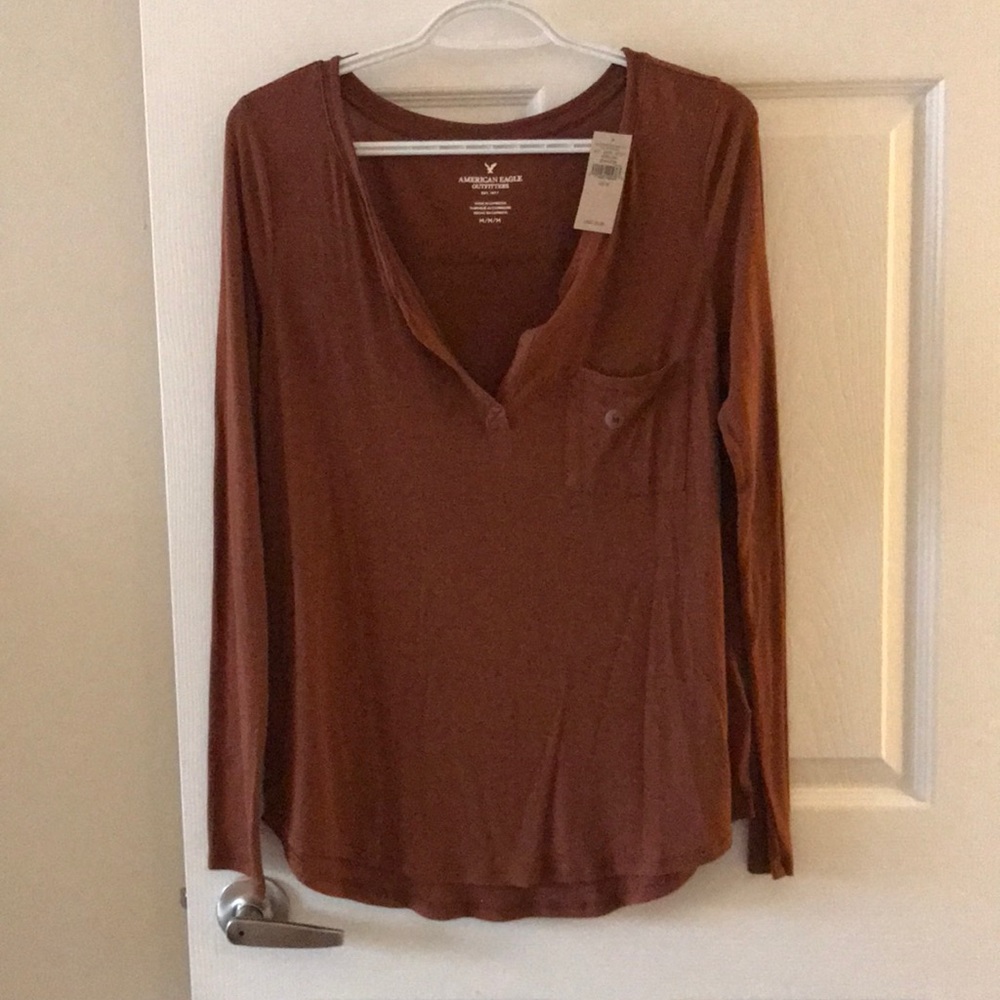 American eagle rust tunic